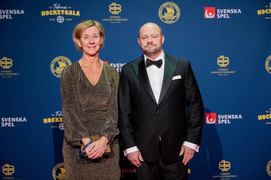 Besökare på röda mattan