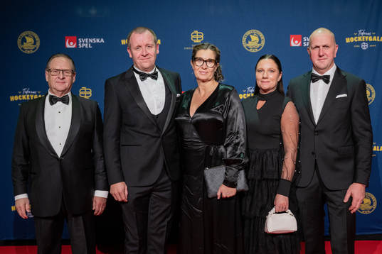 Besökare på röda mattan