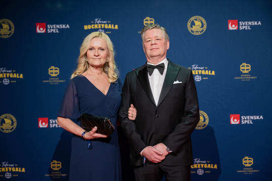 Besökare på röda mattan
