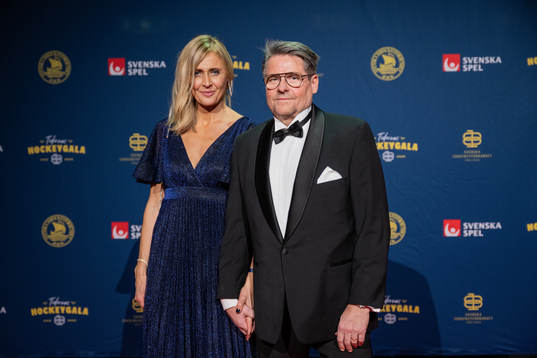Besökare på röda mattan