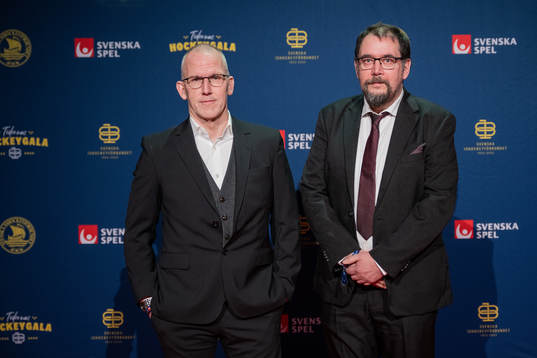 Besökare på röda mattan