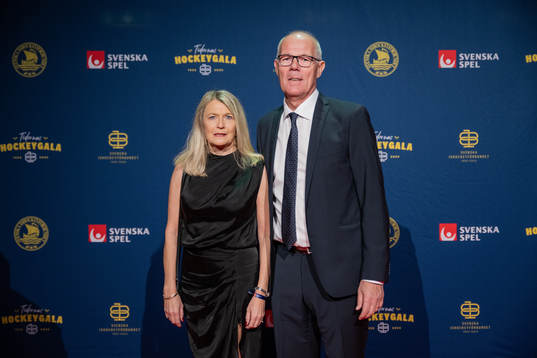 Besökare på röda mattan