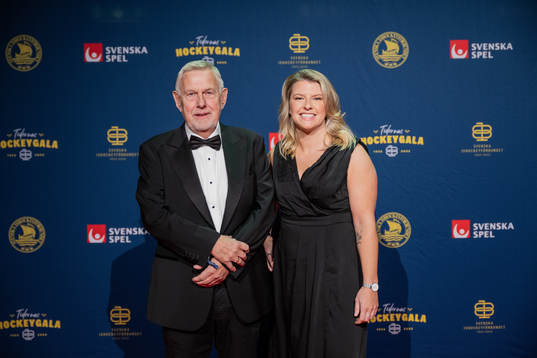 Besökare på röda mattan