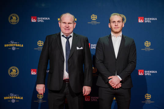 Besökare på röda mattan