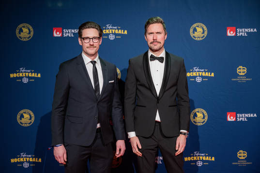 Besökare på röda mattan