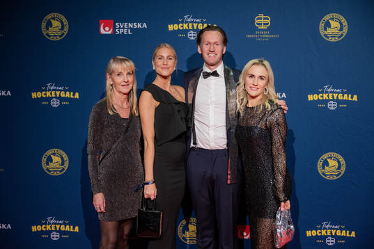 Besökare på röda mattan