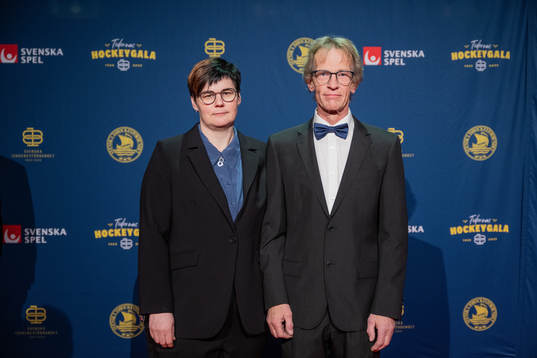 Besökare på röda mattan