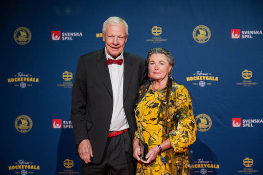 Besökare på röda mattan