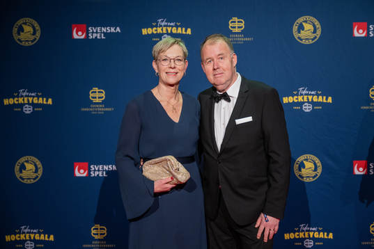 Besökare på röda mattan
