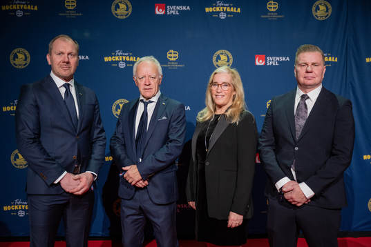 Besökare på röda mattan