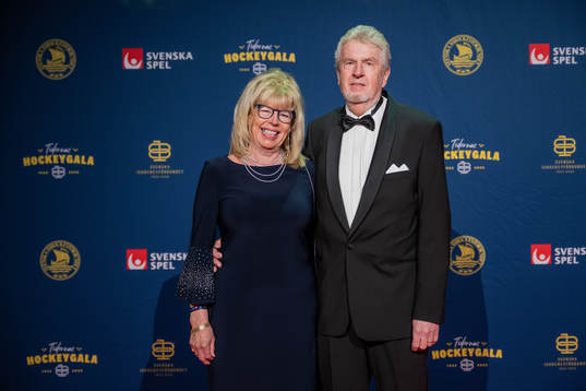 Besökare på röda mattan
