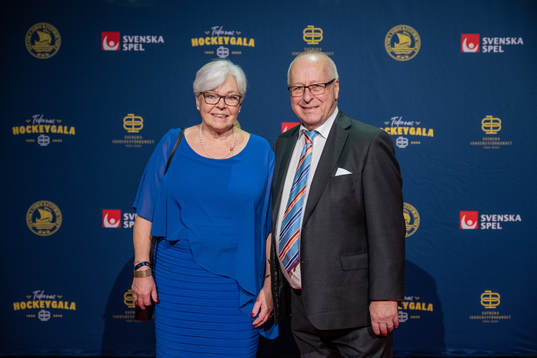 Besökare på röda mattan