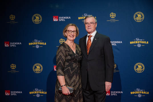 Besökare på röda mattan