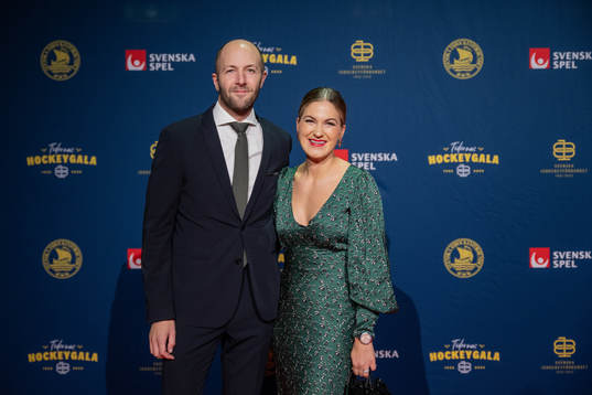 Besökare på röda mattan