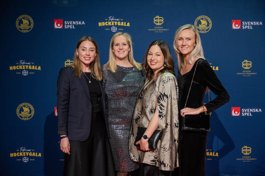 Besökare på röda mattan