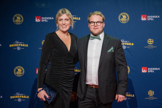 Besökare på röda mattan