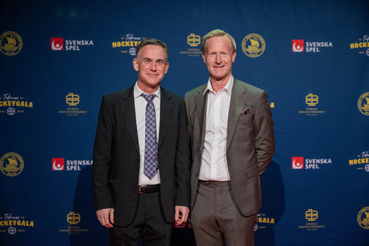 Magnus Wahlman, Radiosporten (t.h.) på röda mattan