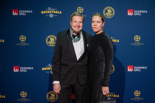 Besökare på röda mattan