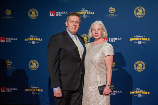 Besökare på röda mattan
