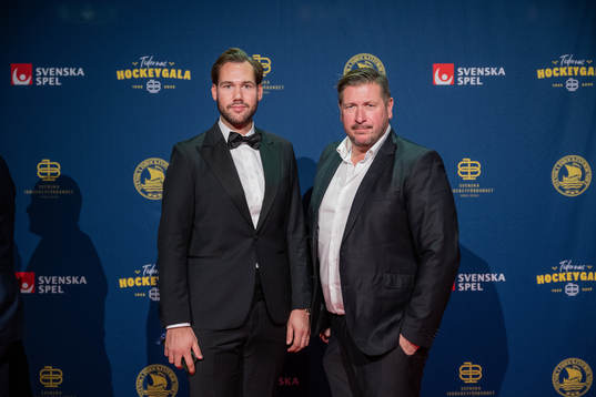 Besökare på röda mattan