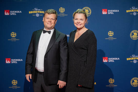 Besökare på röda mattan