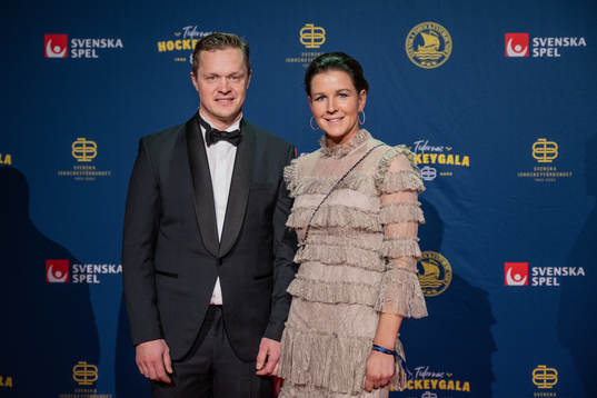 Besökare på röda mattan