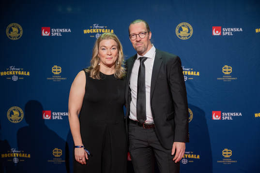 Besökare på röda mattan