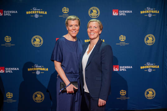 Besökare på röda mattan