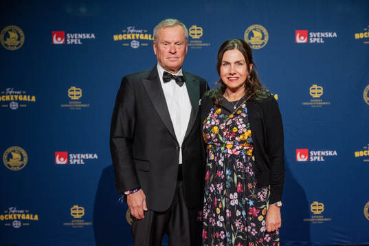 Besökare på röda mattan