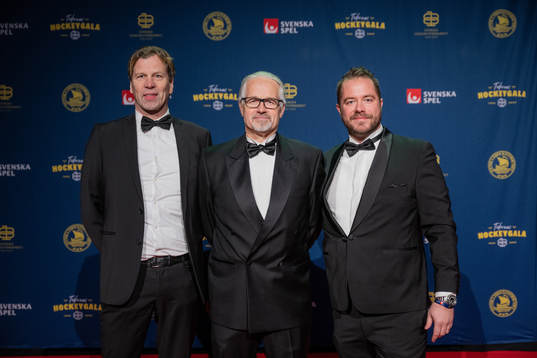 Besökare på röda mattan