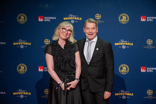 Besökare på röda mattan