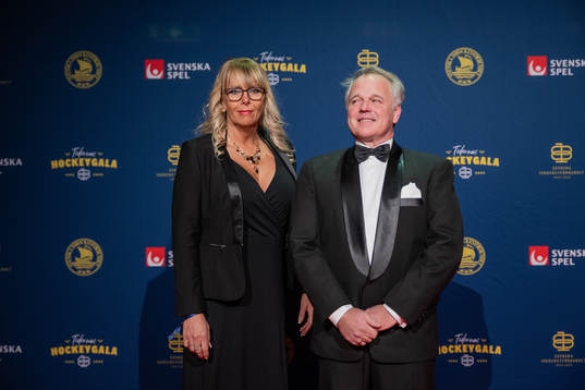 Besökare på röda mattan