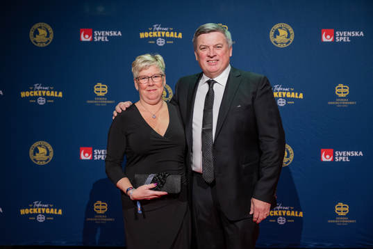 Besökare på röda mattan