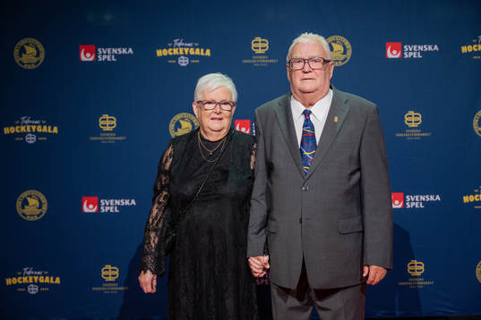 Besökare på röda mattan