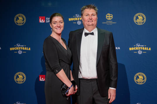 Besökare på röda mattan