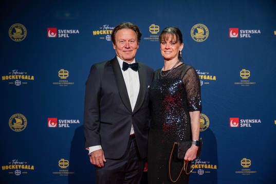 Besökare på röda mattan