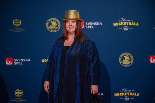Besökare på röda mattan
