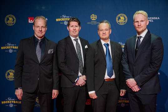 Besökare på röda mattan