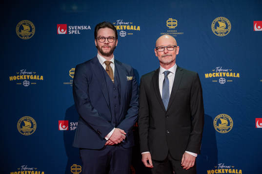 Besökare på röda mattan