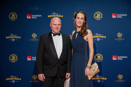 Besökare på röda mattan