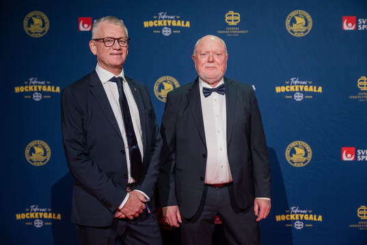 Besökare på röda mattan
