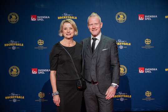 Besökare på röda mattan