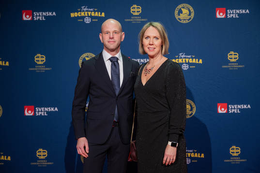 Besökare på röda mattan