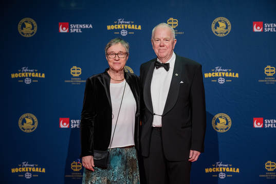 Besökare på röda mattan