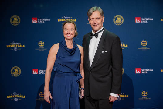Besökare på röda mattan