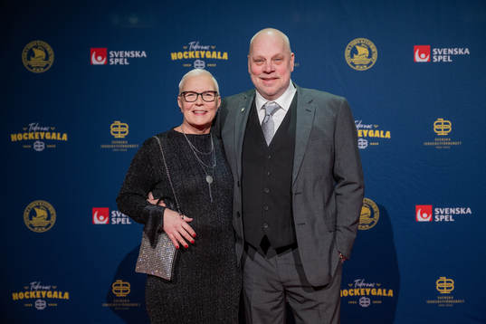 Besökare på röda mattan