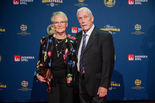 Besökare på röda mattan