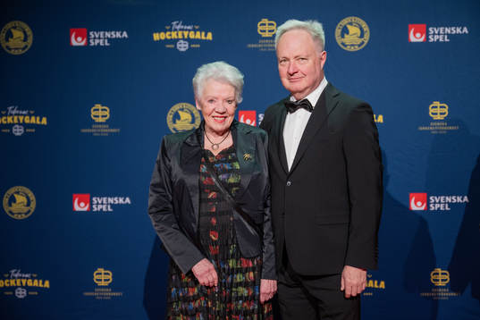 Besökare på röda mattan