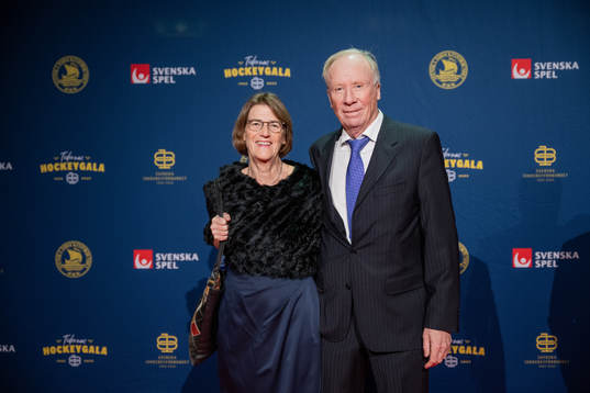 Besökare på röda mattan