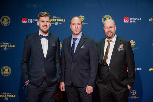Besökare på röda mattan